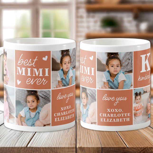 Mug Boho Meilleure MIMI jamais personnalisé moderne gr (Créateur téléchargé)