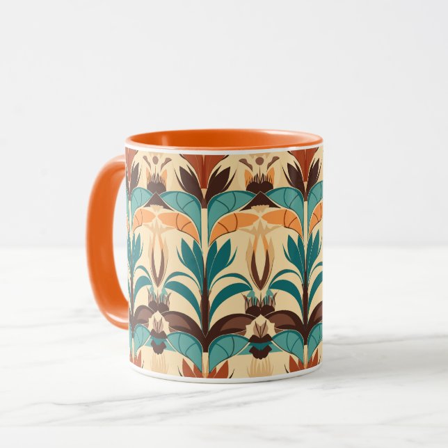 Mug Boho moderne du milieu du siècle (Devant gauche)