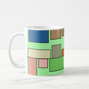 Mug Boho Rectangles