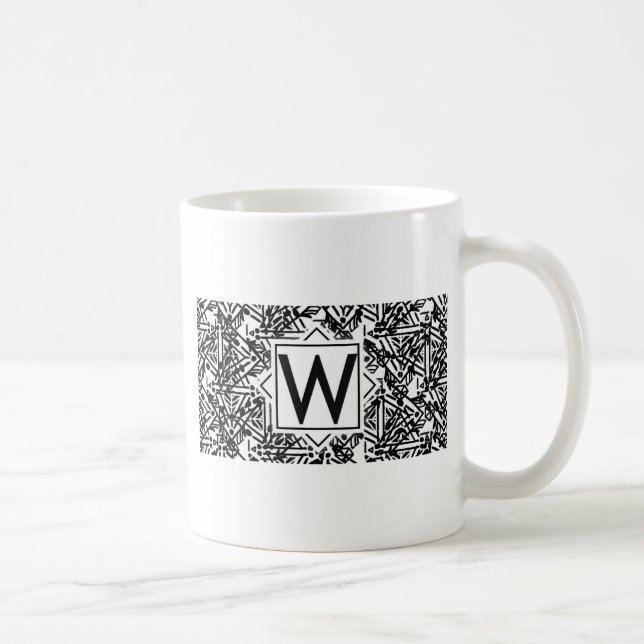 Mug Boho W Monogramme (Droite)