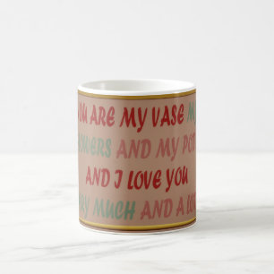 MUG BOIRE À ROMANCE AMOUR ET HUGS