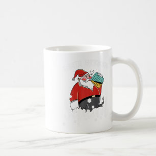 Mug Boire de la bière Père Noël Xmas Boire de la bière
