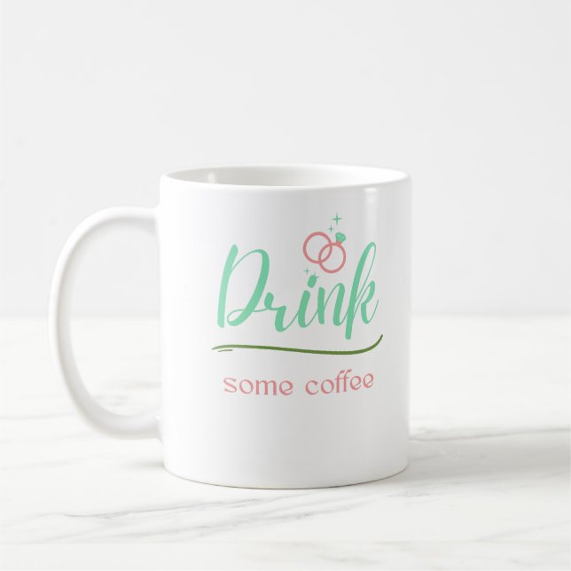 Mug Boire du café (Gauche)
