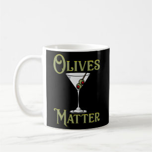 Mug Boire Olives Matter Martini Boisson