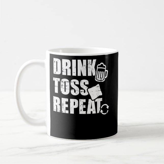 Mug Boire Toss Répéter Cornhole (Gauche)