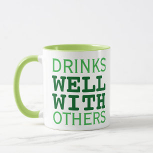 Mug Bois Bien Avec D'Autres Cadeaux De Jour de la Sain