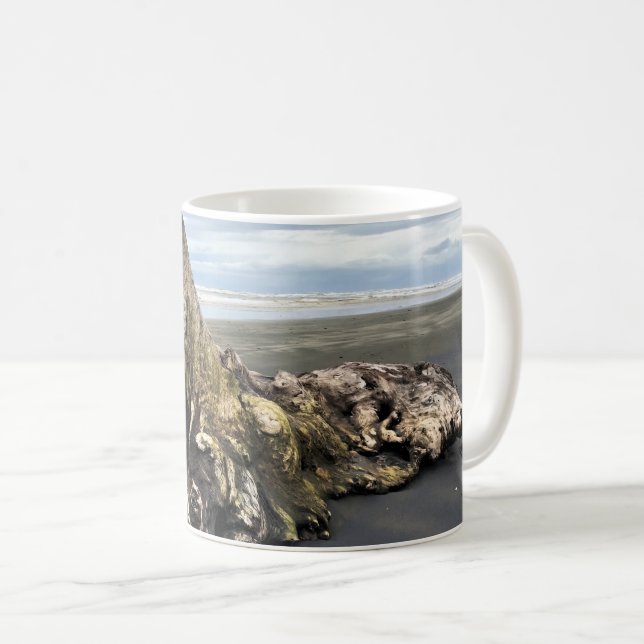 Mug Bois de chauffe à Benson Beach, Cape Disnomination (Devant droit)