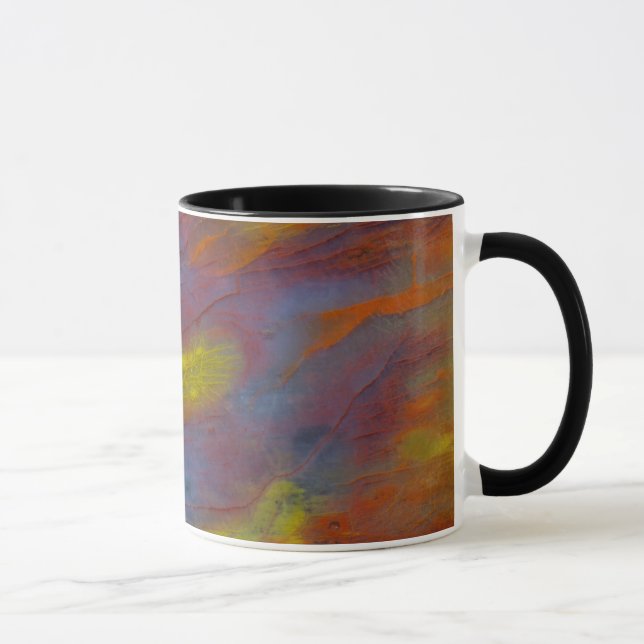 Mug Bois Pétrifié en Gros Plan (Droite)