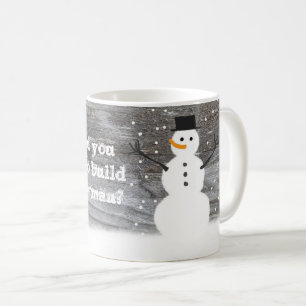 Mug "Bois que tu aimes construire un bonhomme de neige