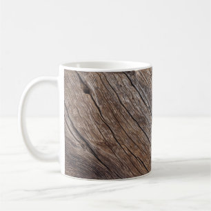 Mug Bois vieilli : Arrière - plan de Texture rustique.