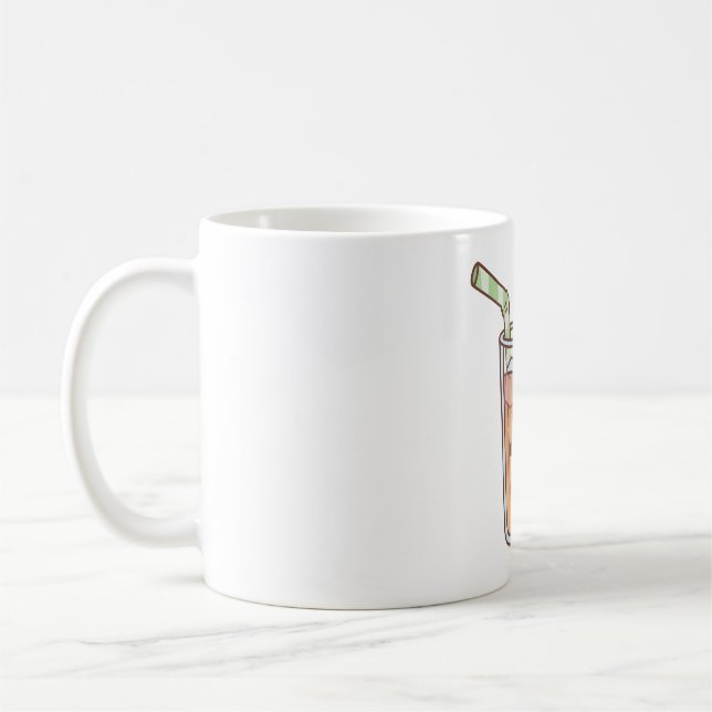Mug Boisson De Thé De Citron Glacé Cute (Gauche)