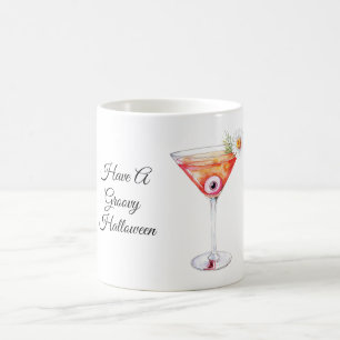 Mug Boisson Orange Fleur De Globe Oculaire Groovy Hall