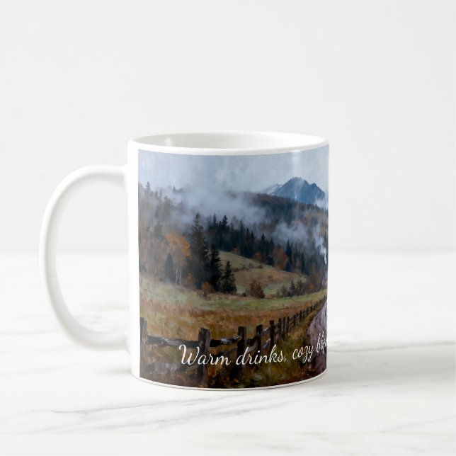 Mug Boissons Chaudes Et Amis Encore Plus Chauds (Gauche)