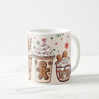 Mug Boissons de fêtes de Noël mignonnes