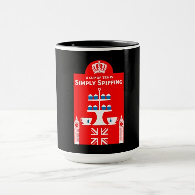 Mug Boissons de thé britanniques classiques (Centre)