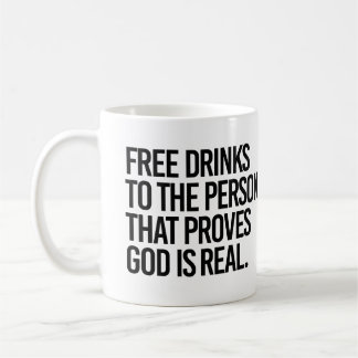 Mug Boissons gratuites à la personne qui prouve que Di