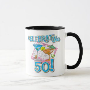 Mug Boissons tropicales célébrant 50