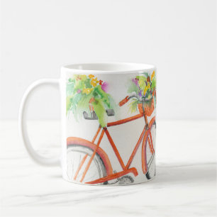 Mug Boîte à fleurs de bicyclette