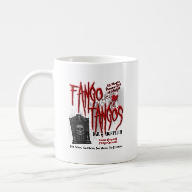 Mug Boîte de nuit de vampire de tangos de Fango (Gauche)