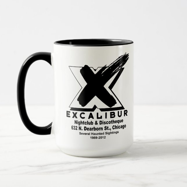 Mug Boîte de nuit et discothèque Excalibur (1989-2012) (Gauche)
