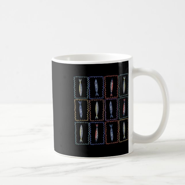 Mug Boîte de sardines en conserve Fille à la tomate d' (Droite)