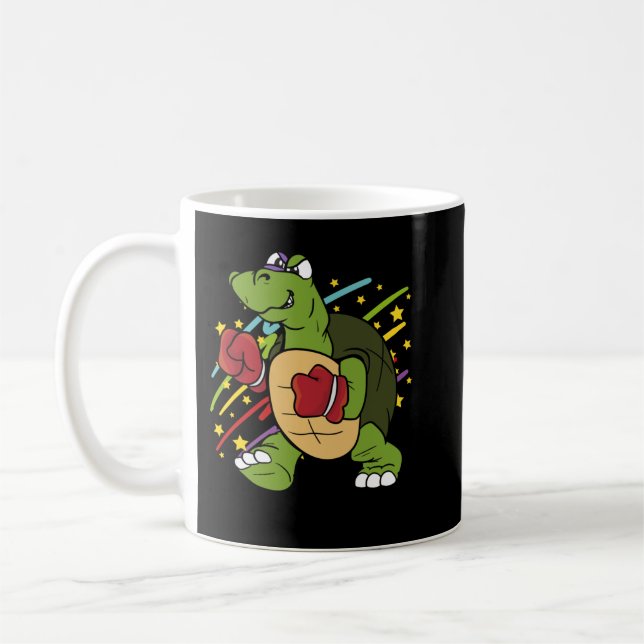 Mug Boîtes à tortues Animaux Drôle mignon Swea (Gauche)