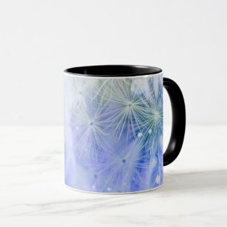 Mug Bokeh Dandelion - Bleu