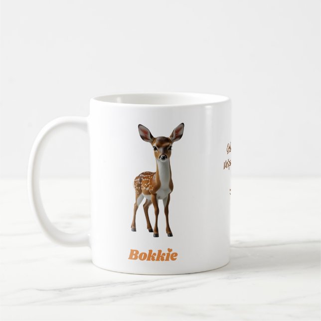 Mug BOKKIE Afrikaans Saffa Expat Afrikaanse Humor (Gauche)