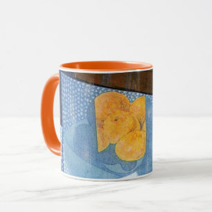 Mug Bol de fruits par Juan Gris, nature morte cubiste 