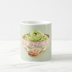 Mug Bol de Guacamole Hola (bonjour)