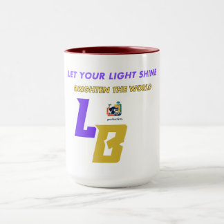 Mug Bold Grandeur | Crimson et Gold Abstrait