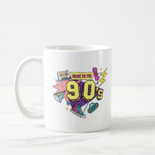 Mug Bold Retro Retour à l'art des années 90