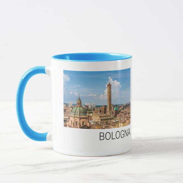 Mug Bologne Émilie-Romagne Italie Panorama Souvenir (Gauche)