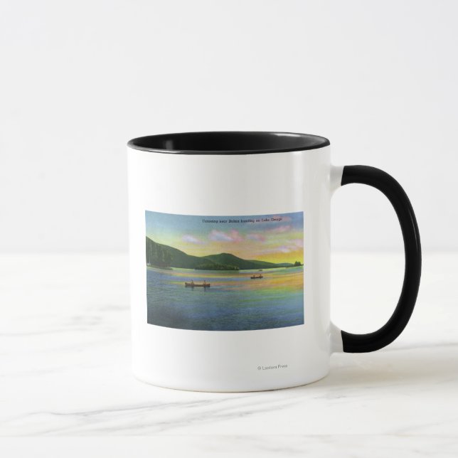 Mug Bolton Landing Vue sur le canoë-kayak des couples (Droite)