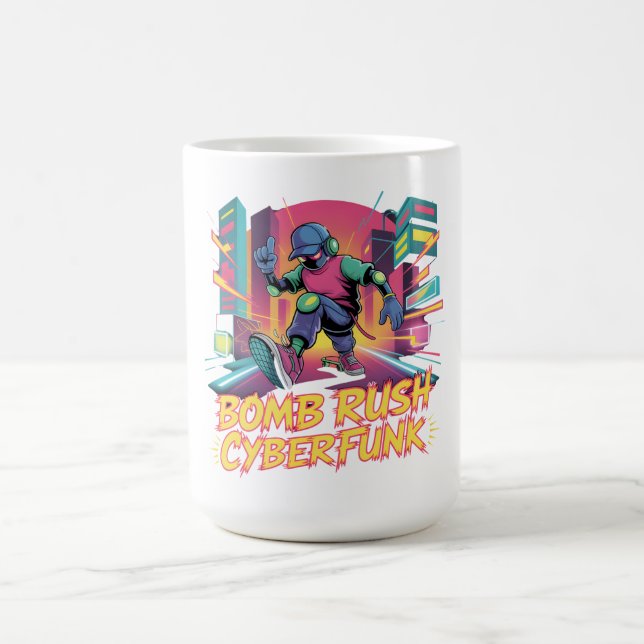 Mug Bomb Rush Cyberfunk – Rébellion de la rue néon (Centre)