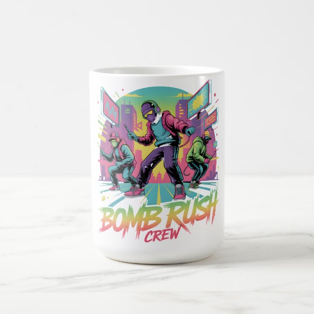 Mug Bomb Rush Cyberfunk – Rébellion de la rue néon (Centre)