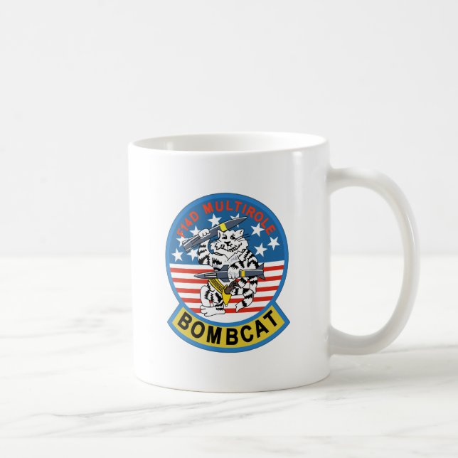 Mug bombcat du chat f-14 (Droite)