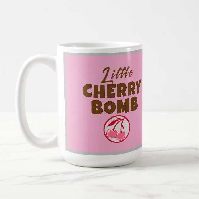 Mug bombe cerise (Gauche)