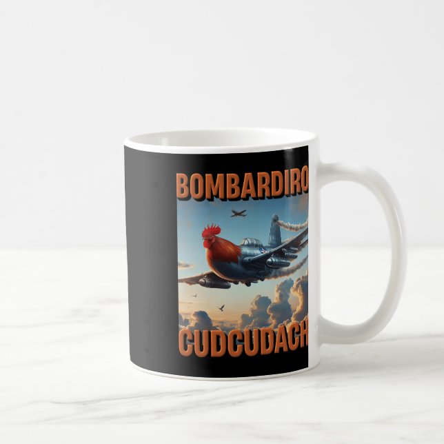 Mug Bomrdiro Cudcudach Italien Brainrot Avion Coq  (Droite)