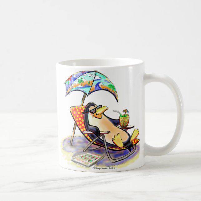 Mug bon à rien de plage (Droite)