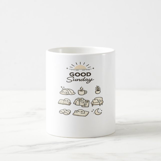 Mug BON DIMANCHE | Conception de vie lente et conforta (Centre)