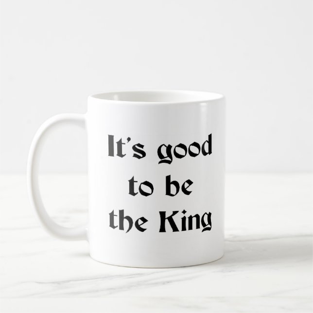 Mug bon être le roi (Gauche)