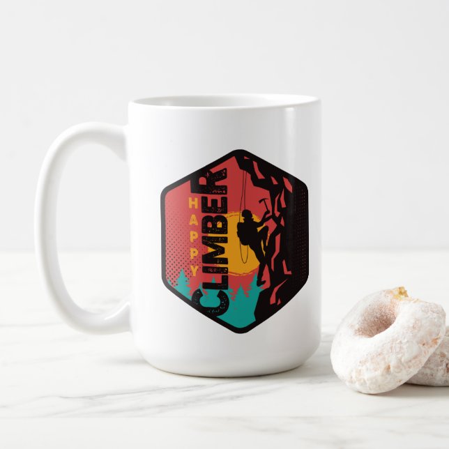 Mug Bon grimpeur (Avec donut)