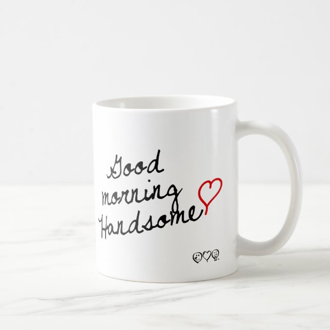 Mug Bon Matin beau (Droite)
