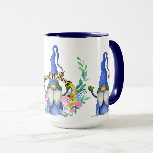 Mug Bon matin Gnomes (Devant droit)