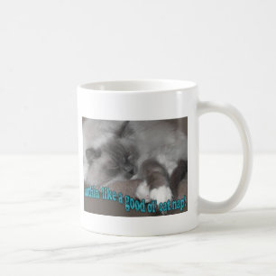 Mug bon petit somme de chat d'ol