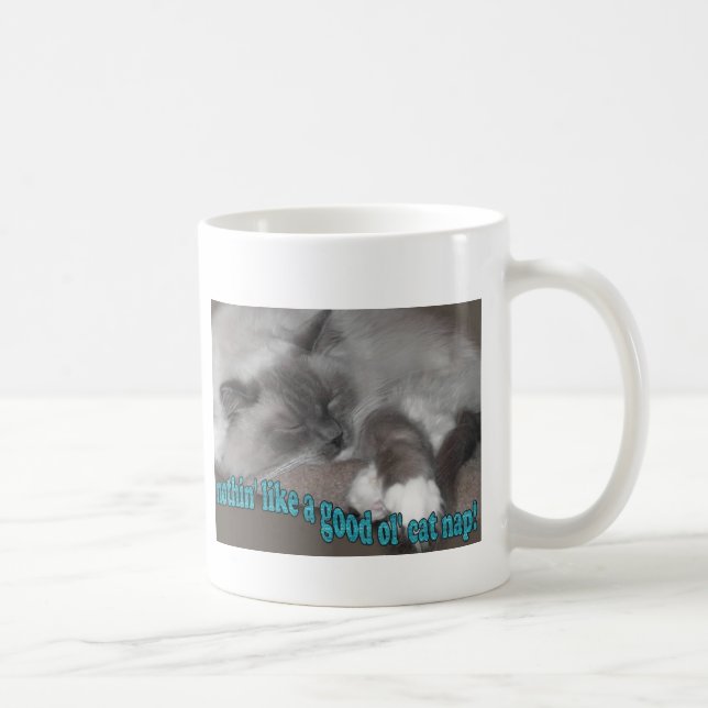 Mug bon petit somme de chat d'ol (Droite)