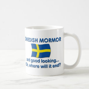 Mug Bon Suédois Mormor (grand-maman) de Lkg