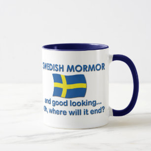 Mug Bon Suédois Mormor (grand-maman) de Lkg