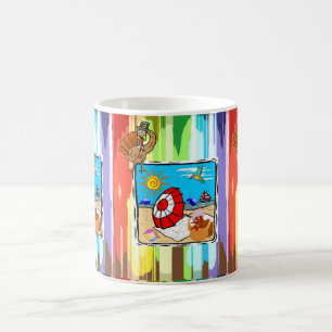 Mug Bon thanksgiving Day Mugs, Plage